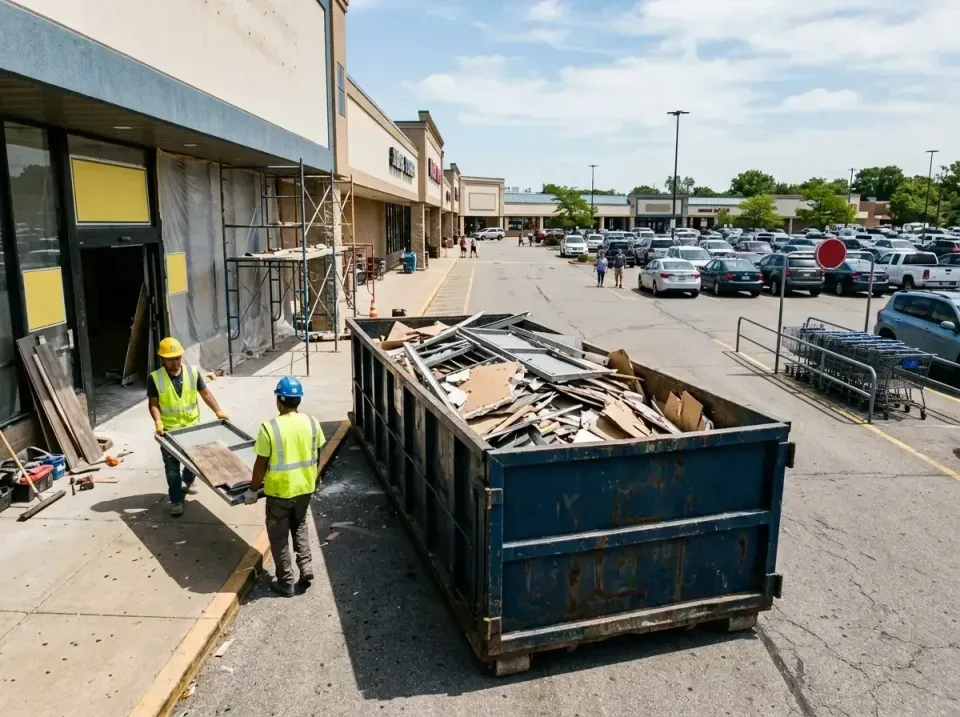 retail-store-renovation-debris-003 — frequently asked questions, Roll-off Dumpster Rentals in Saline, MI